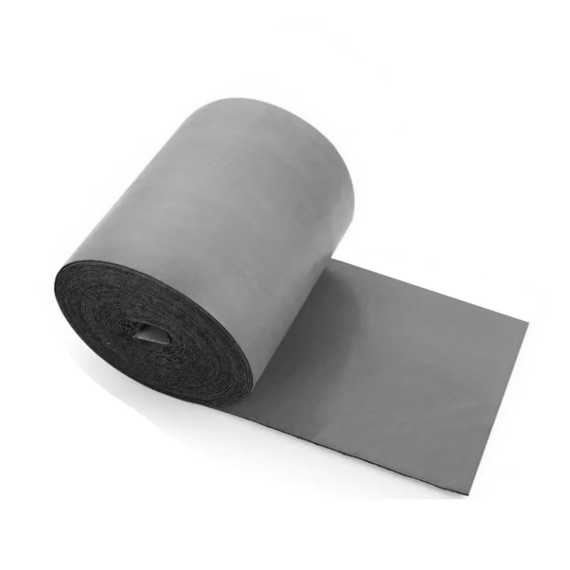 2PCS 19.69 in. × 196.85 in. Waterproof Sealing Tape with High Temperature Resistance in Gray